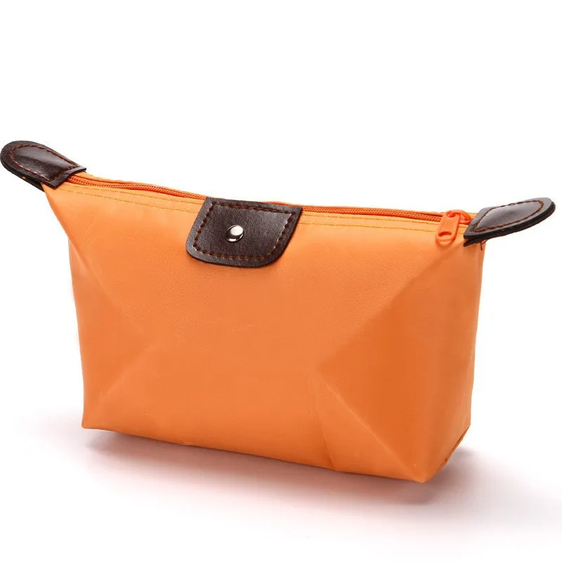Women Foldable Candy Color Dumpling Travel Cosmetic Storage Bag view 4