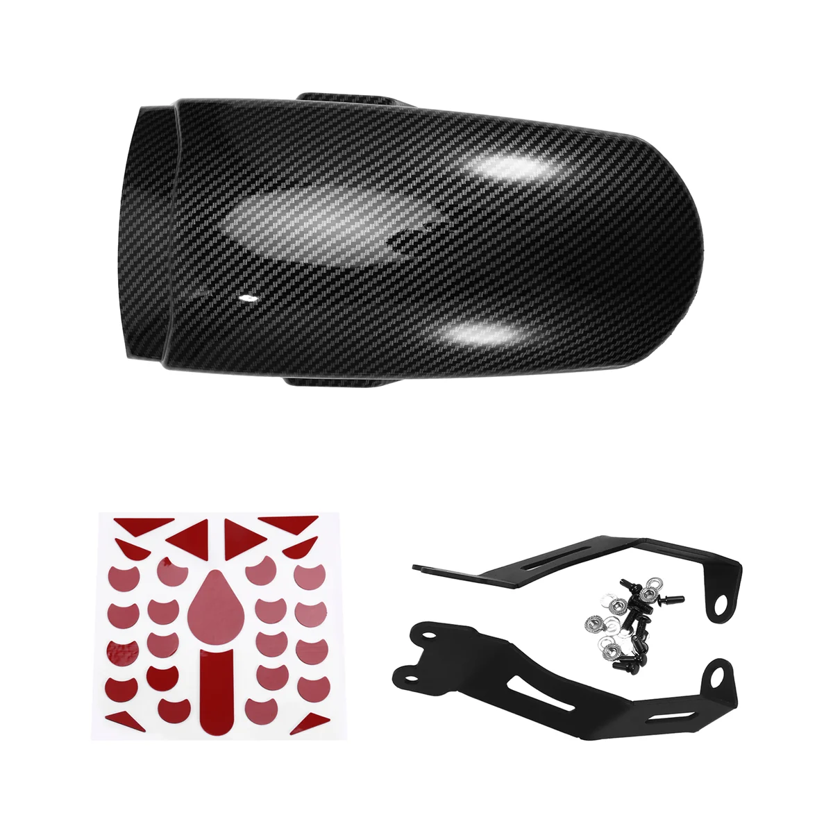 رفرف العجلات الأمامية للترايدنت ، غطاء واقي طين ممتد ، واقي رشاش ، إكسسوارات الدراجات النارية ، way-way