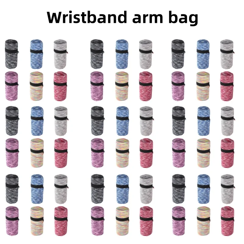 Zipper Running Bags Lightweight Wrist Wallet Pouch For Phone Key Card Sweatband Gym Fitness Sports Cycling Wristband Arm Bag