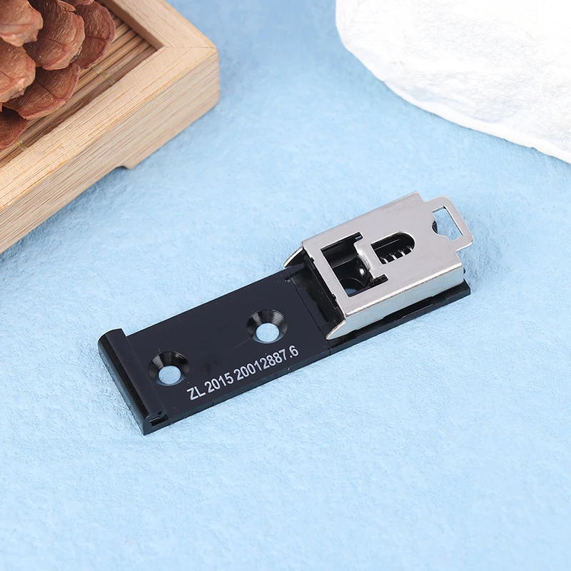 U Shaped DIN Rail Holder 1pc Rail Buckle Fixed Clamp Fastener Clip New 35mm DIN Rail Fixed Clamp Fasten Clip  For Relay Mounting