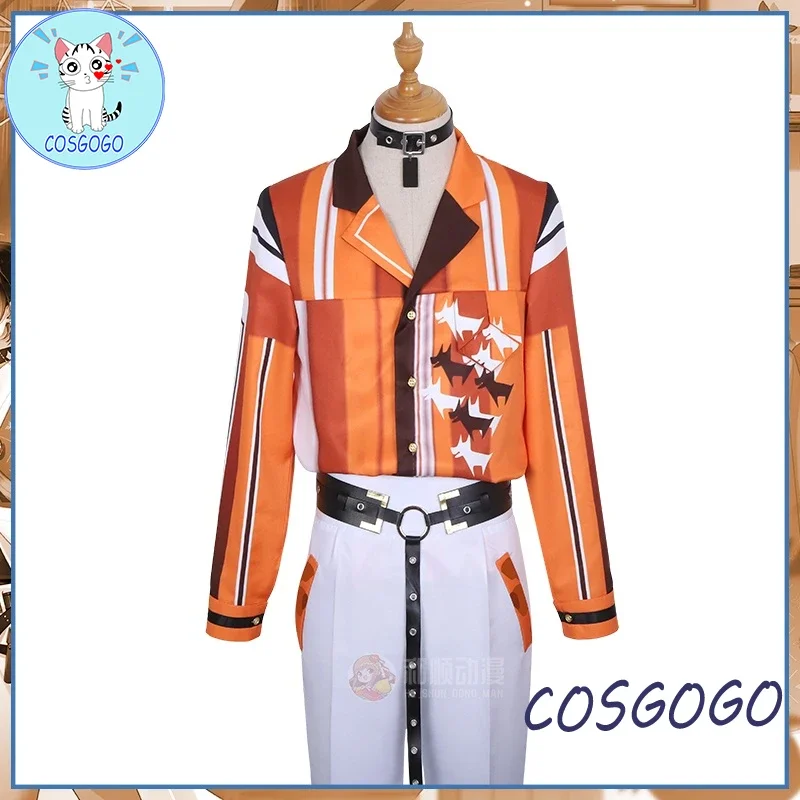 Hololive VTuber Luxiem Mysta Rias Cosplay Costumes Fancy Party Suit Halloween Carnival Uniforms for women men outfit