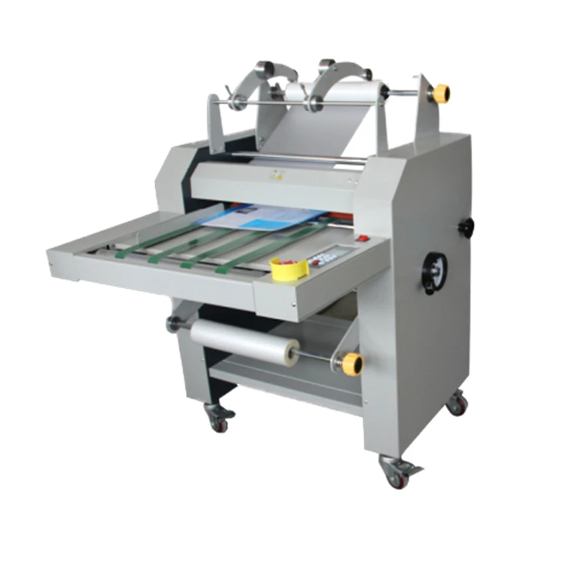 

SG-490 Semi-auto A2 Size Laminating Machine With Perforating Trimming Cutter Price