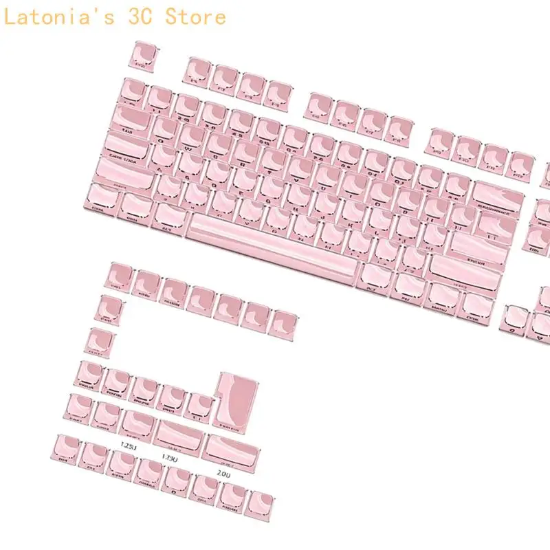 MDA Height-Tastenkappen-Set für mechanische Tastaturen mit seitlichem Aufdruck für den Schreibtisch X3UB – Detail 7