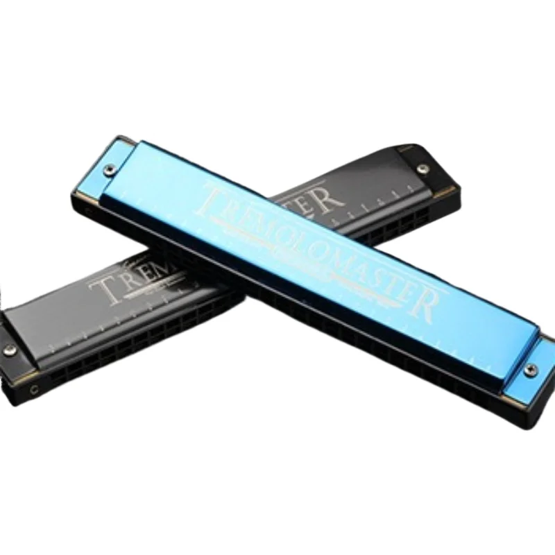 24 Hole Harmonica C Key Polyphonic Harmonicas Adults Children Beginners Playing Harmonica Class Student Practice Harmonicas Set