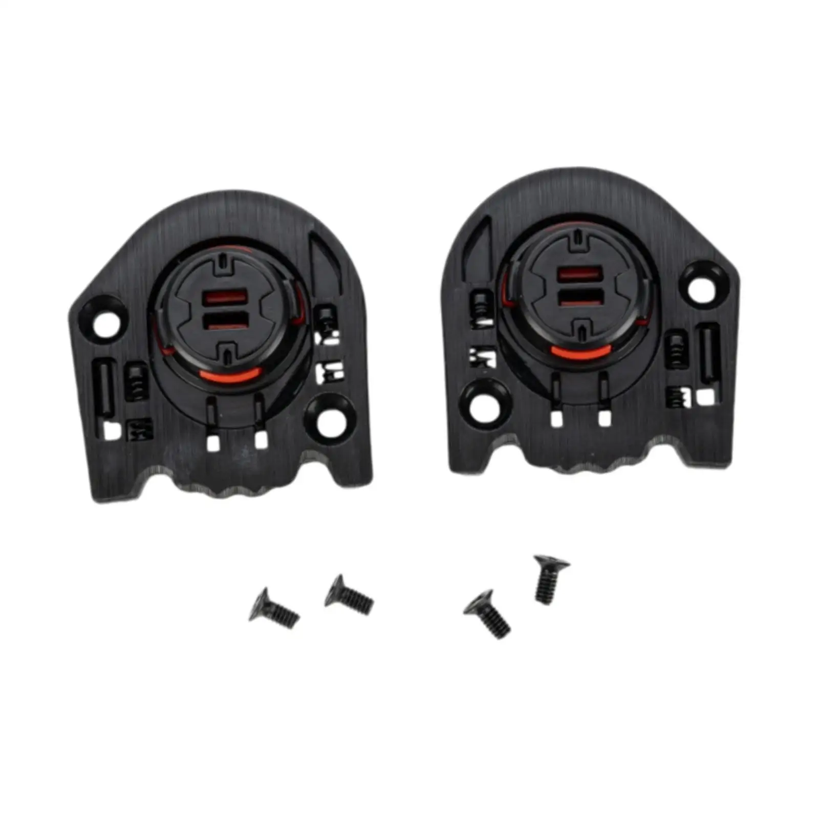 

Lightweight Helmet Visors Bases Quick Install Mechanism for Accessories for Motorcycle Helmet