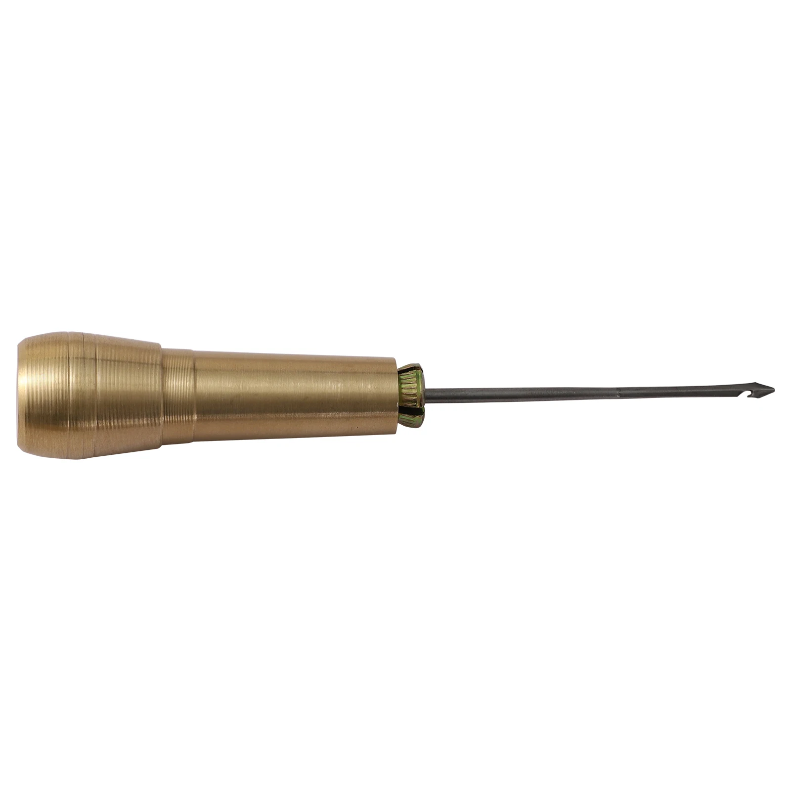 Leather Sewing Kit DIY Leather Sewing Awl Needle with Copper Handle Set Leather Canvas Tent Shoes Repairing Tool