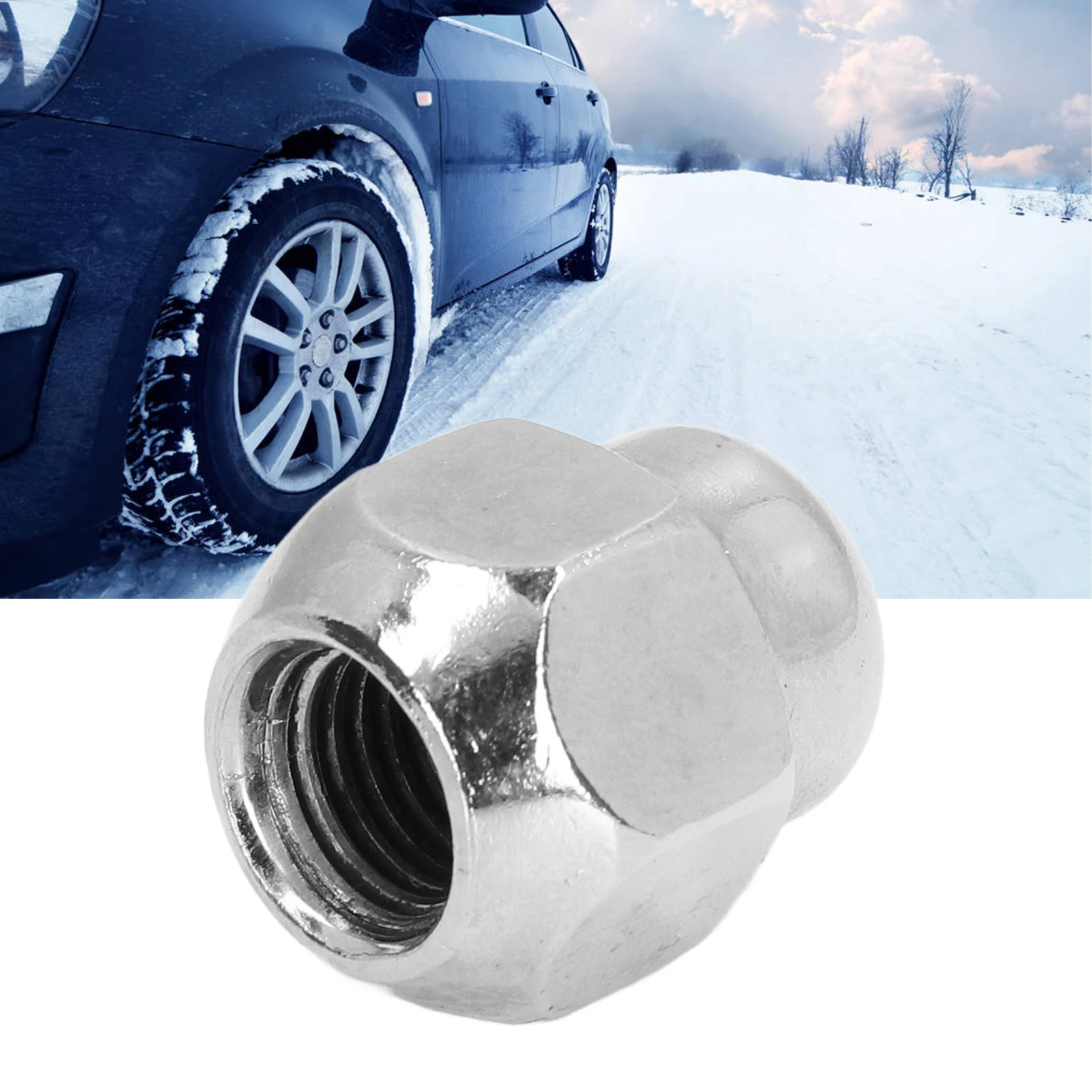 M12x1.5 Lug Nut M12x1.5 Wheel Lug Nut Steel Bulge Acorn Lug Nuts Replacement for   Sonata  1993‑2019