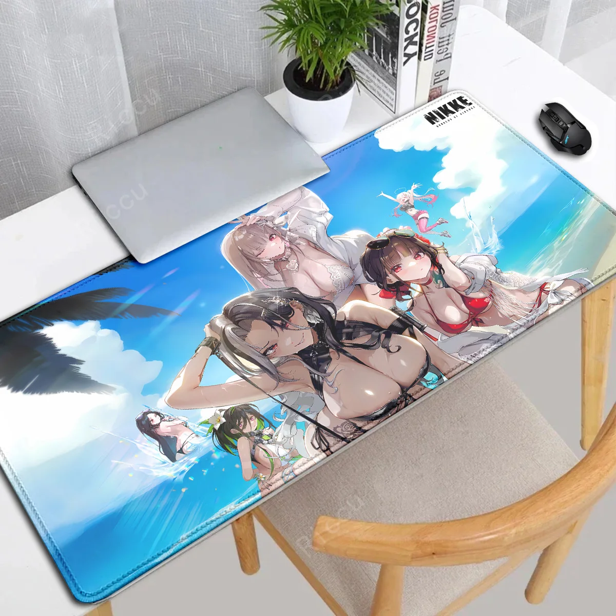 goddess of victory nikke Big Thicking mouse pad Popular game High-end E-sports mouse pad Game Smooth FPS Special Rubber desk ma