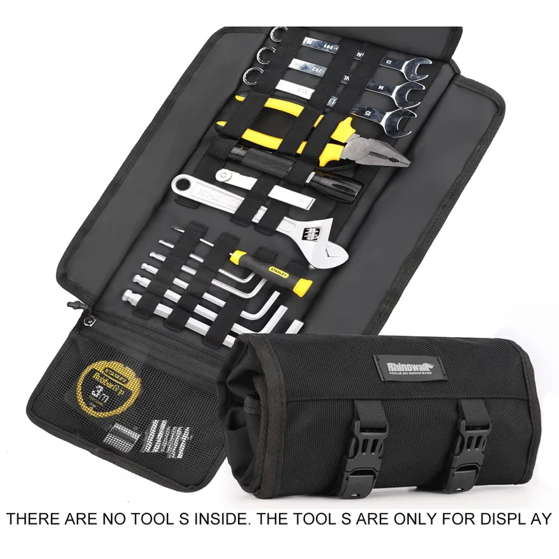 

Motorcycle Tool Roll Bag Portable Motor Saddlebags Side Tool Storage Bag Pouch Outdoor Travel Repair Working Tool