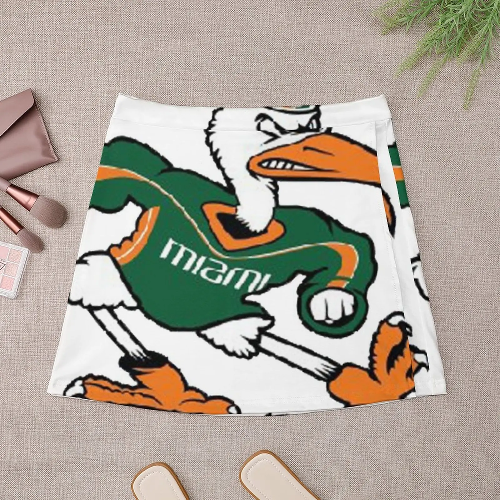 Minifalda de Miami Hurricanes para mujer, falda de lujo, faldas para mujer