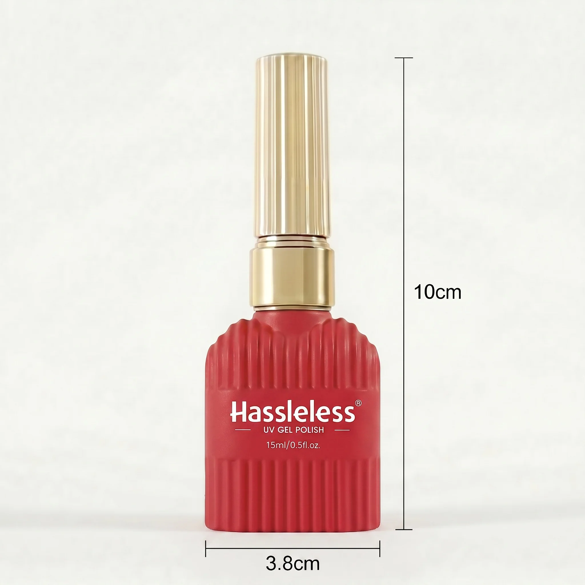 Ein 6er-Pack rotbrauner Gel-Nagellacke, langlebig und einfach aufzutragen, sanft zu den Nägeln, erfordert LED-Aushärtung. – Detail 6