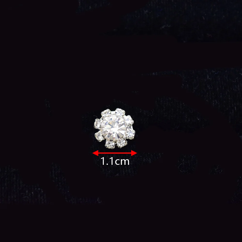 10Pcs/Lot Multiple Styles Of Exquisite Diamond Crystal Buttons For Sewing Clothing Coats Shirts Diy Decorative Accessories Butt