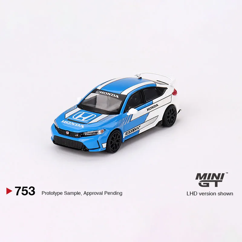 

МОДЕЛИ TSM MINIGT # 753 1:64 гражданский R # Модель автомобиля Pace Car из синего литого под давлением сплава 3, 2023, подарки