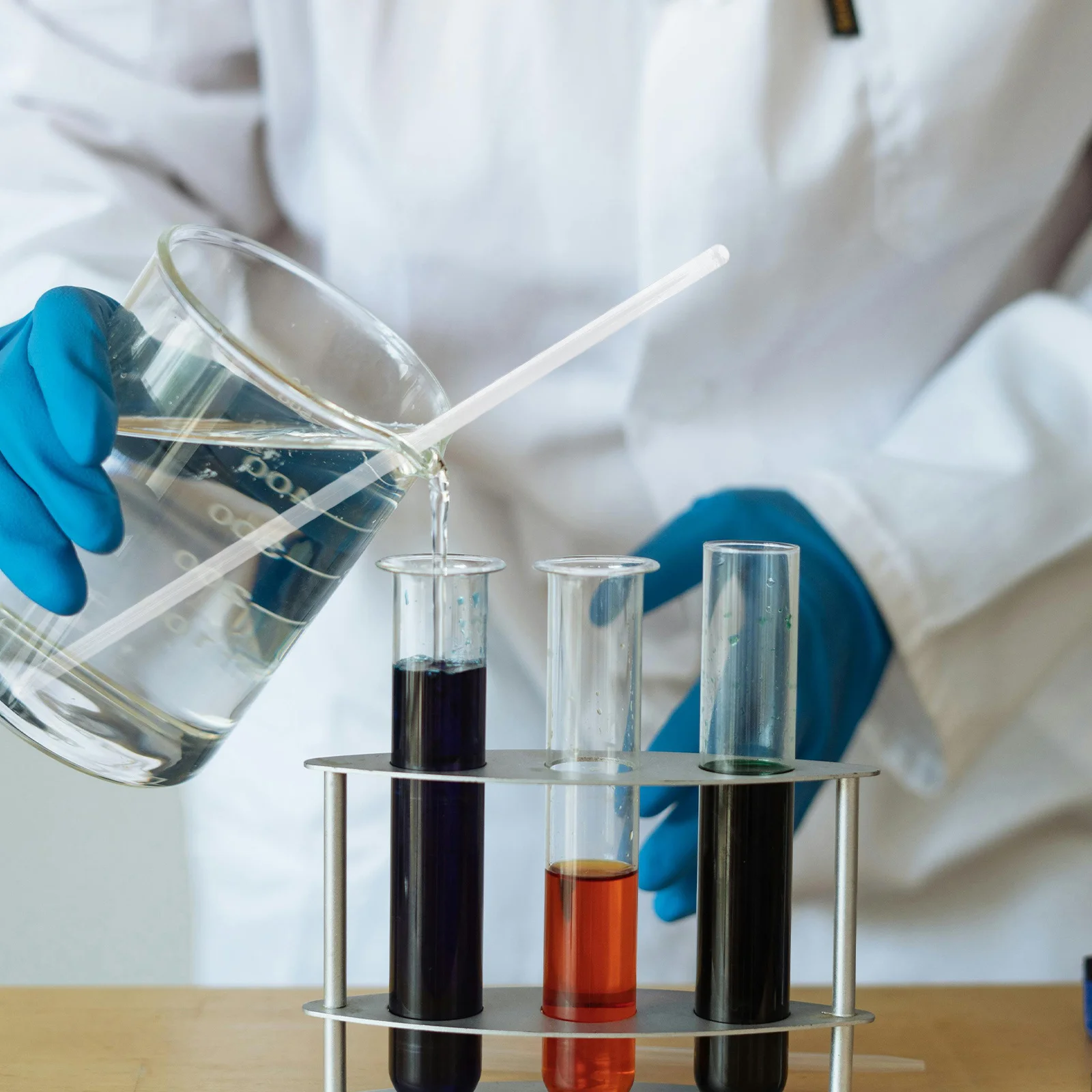 12pçs hastes de agitação de vidro, extremidades polidas sólidas para uso em laboratório, aceleram a dissolução, ferramentas experimentais transparentes