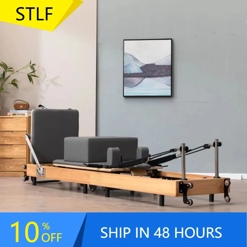 

YTYIN Fitness Training Yoga Folding Pilates Reformer Foldable Pilates Reformer