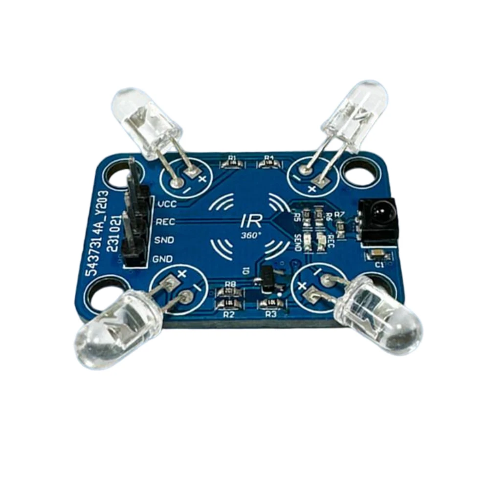 

360° IR Infrared Transmitter Receiver Module IR Remote Control Transceiver for MCU DIY Electronic Projects