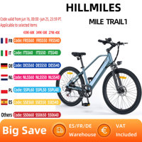 HillMiles MileTrail1 Electric Bike for Adults 250W E-Mountain Ebike 36V13AH Battery 26 Inch Mountain Tire Mountain Electric Bike