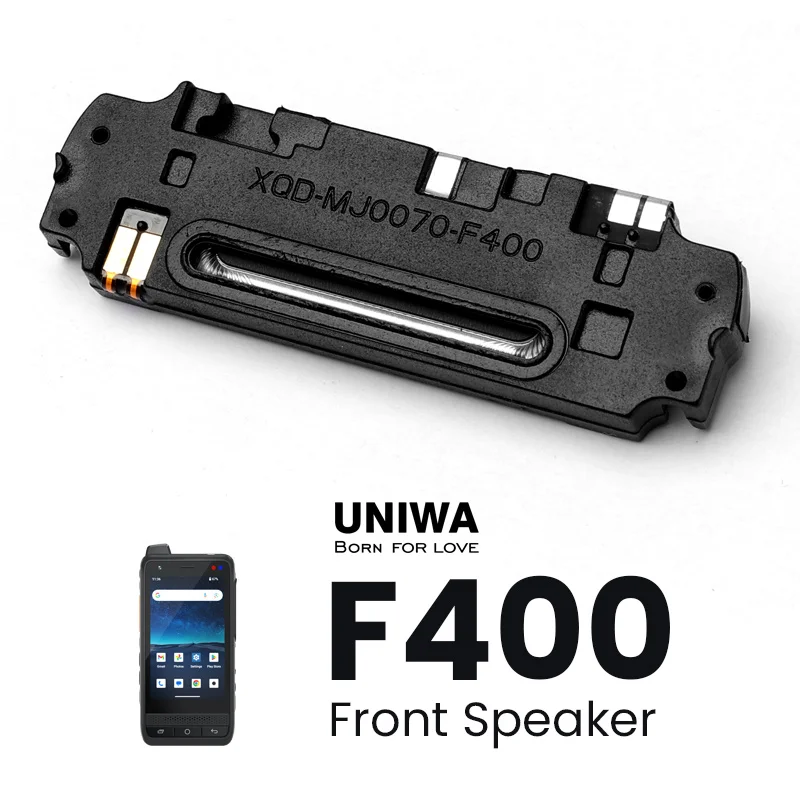 Original Component for UNIWA F400 Front Speaker . Genuine Official UNIWA F400 4G Zello Walkie Talkie Front Speaker Component