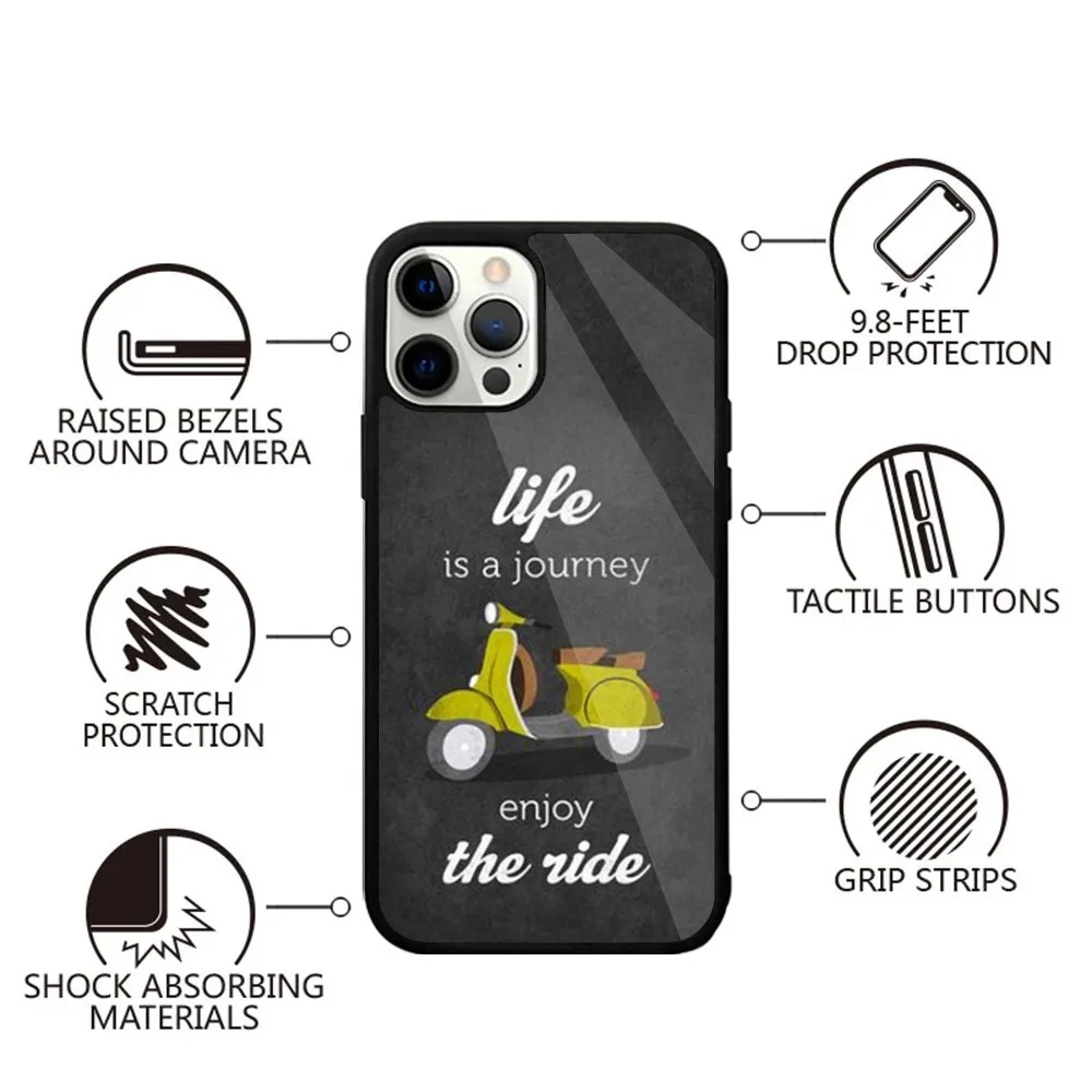 Brand V-Vespa Scooter   Phone Case Strong Magnetic For IPhone 15,14,13,Pro,Max,Plus,11,12,Mini For Magsafe Wireless Charging