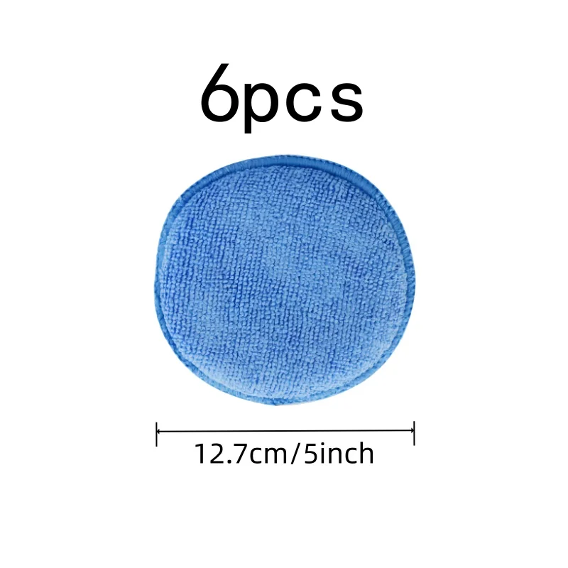 Ultra Soft Scratch Free Polishing Pads 6 pcs, perfect for Car Auto Detailing, Gentle On Surfaces, Multipurpose