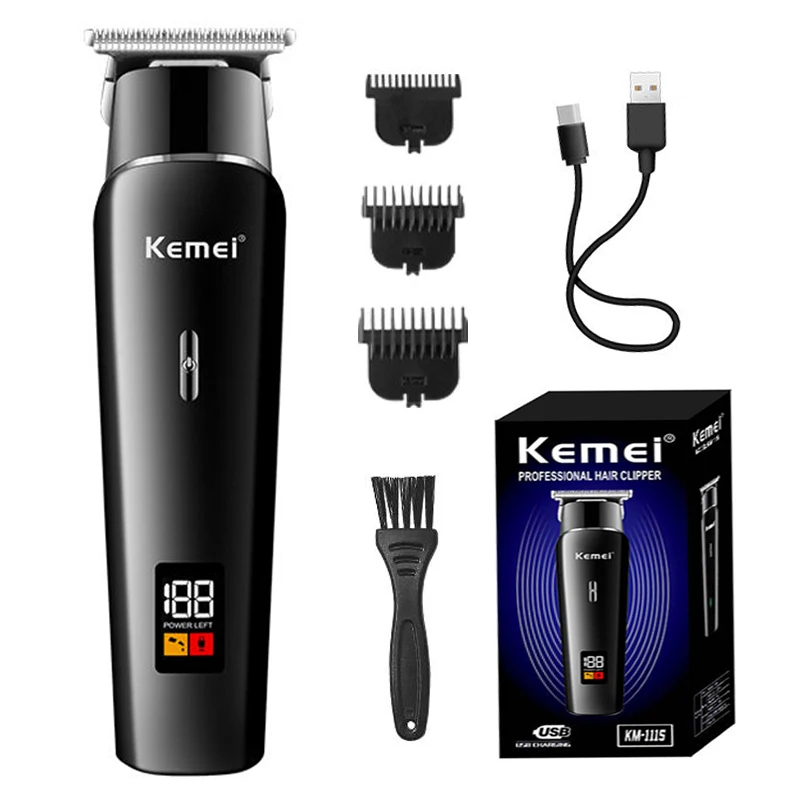 Kemei-1113 Hair Trimmer For Men Beard Trimer Professional Hair Clipper Electr Razor Hair Cutting Machine Haircut Electr Shaver