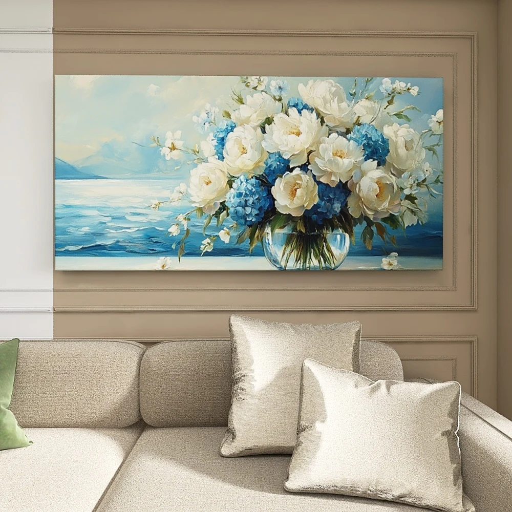 

1.5-Inch Thick Pine Solid Wood Frame, Canvas Wall Art, Birthday Gift Art Wall Painting, Bedroom, Office, Living Room