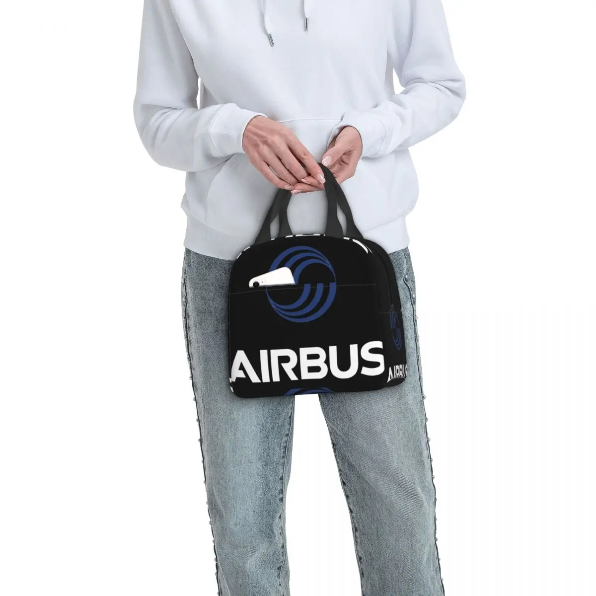 Airbus Logo Lunch izolacja torby Bento plecak torebka na posiłek