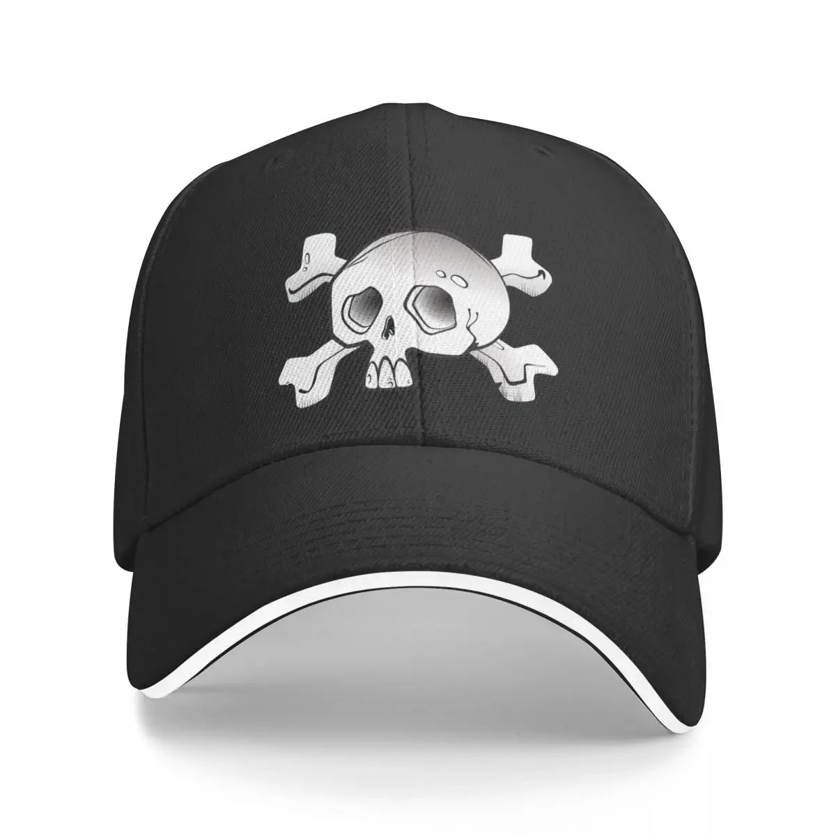 Jolly Rodger skull and crossbones pirate symbol Baseball Cap Snap Back Hat Sun Cap Horse Hat Bobble Hat Caps Male Women's