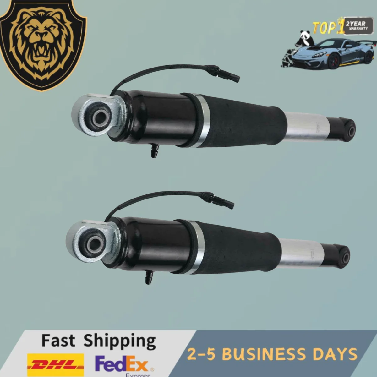 

2x Rear Shock Absorbers for Chevrolet Tahoe Suburban Cadillac Escalade ESV GMC Yukon 2015-2020 84176675 84977478 23290661