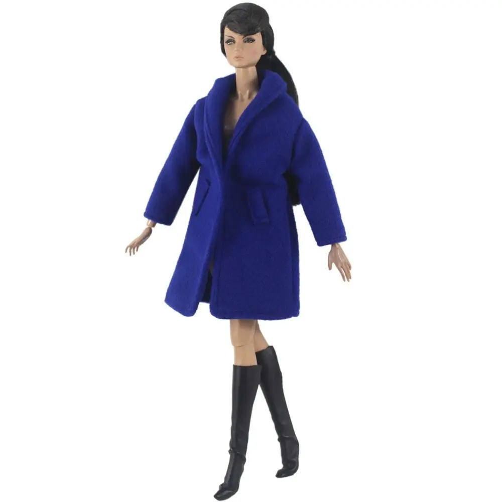 اليدوية معطف الصوف الزي ملابس الشتاء أزياء الملابس متعدد الأنماط السراويل الجوارب الأحذية