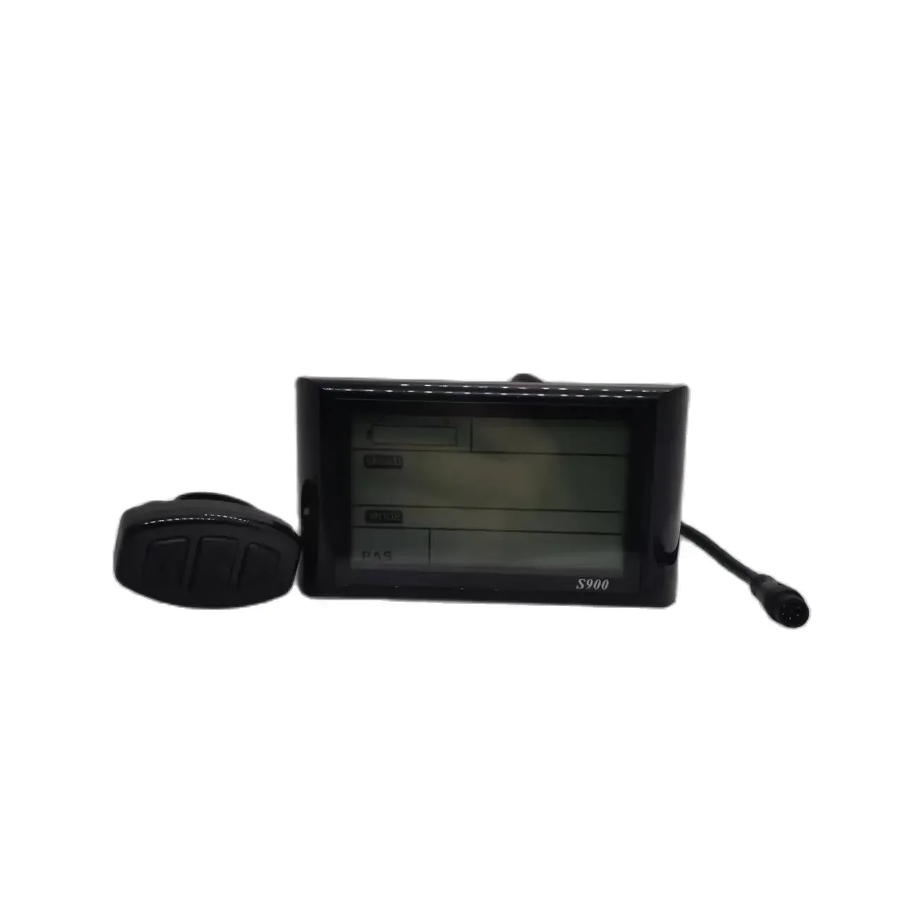 Pantalla (personalizada) bicicleta eléctrica 48V S900 instrumento 6 pines conector Monitor e-bike Speeder SW900 Panel Bafang LCD