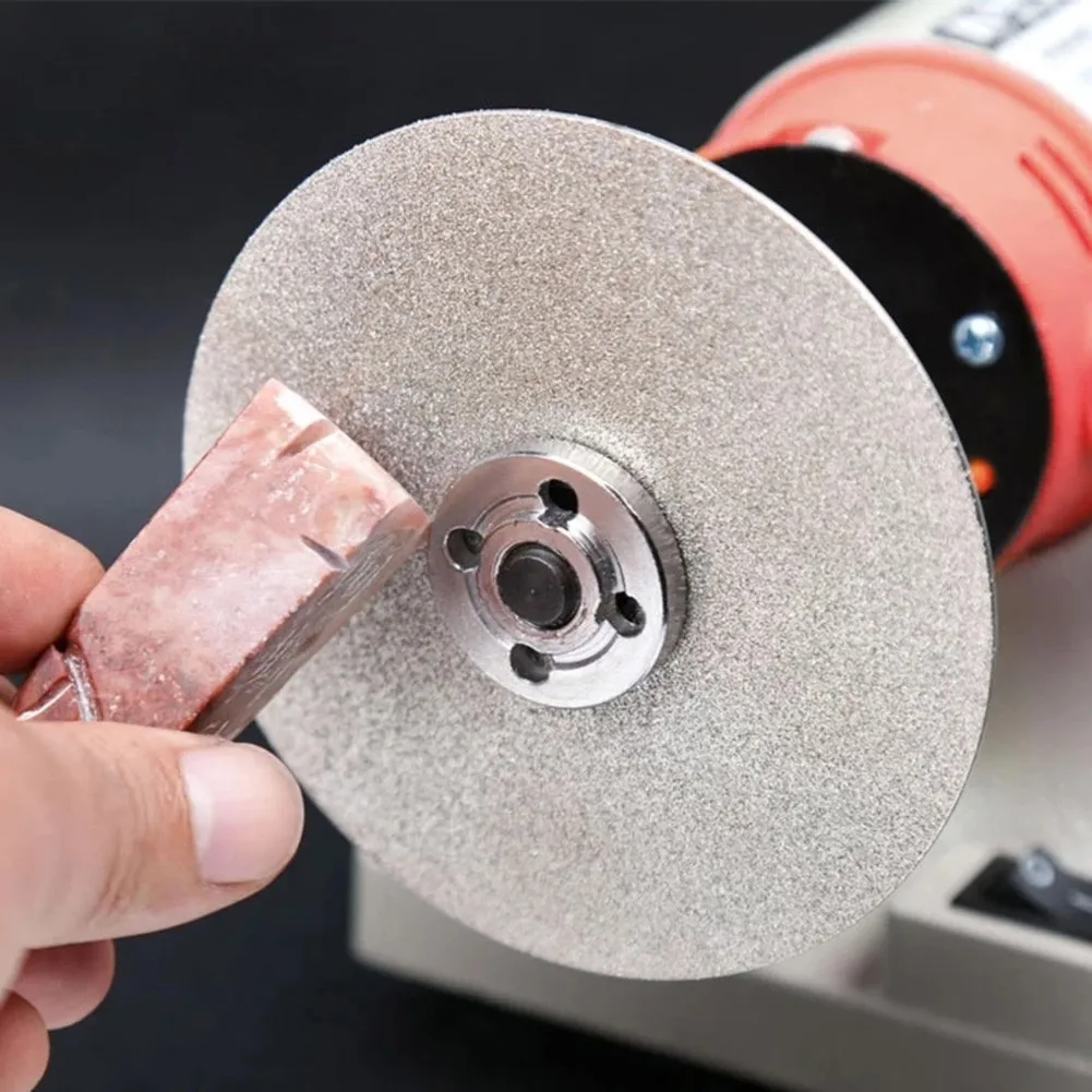 

100mm Flat Lap Disk Wheel 80~2000Grit Grinder Lapidary Polishing Grinding Disc with Diamond Coating 4 80 2000# Grit