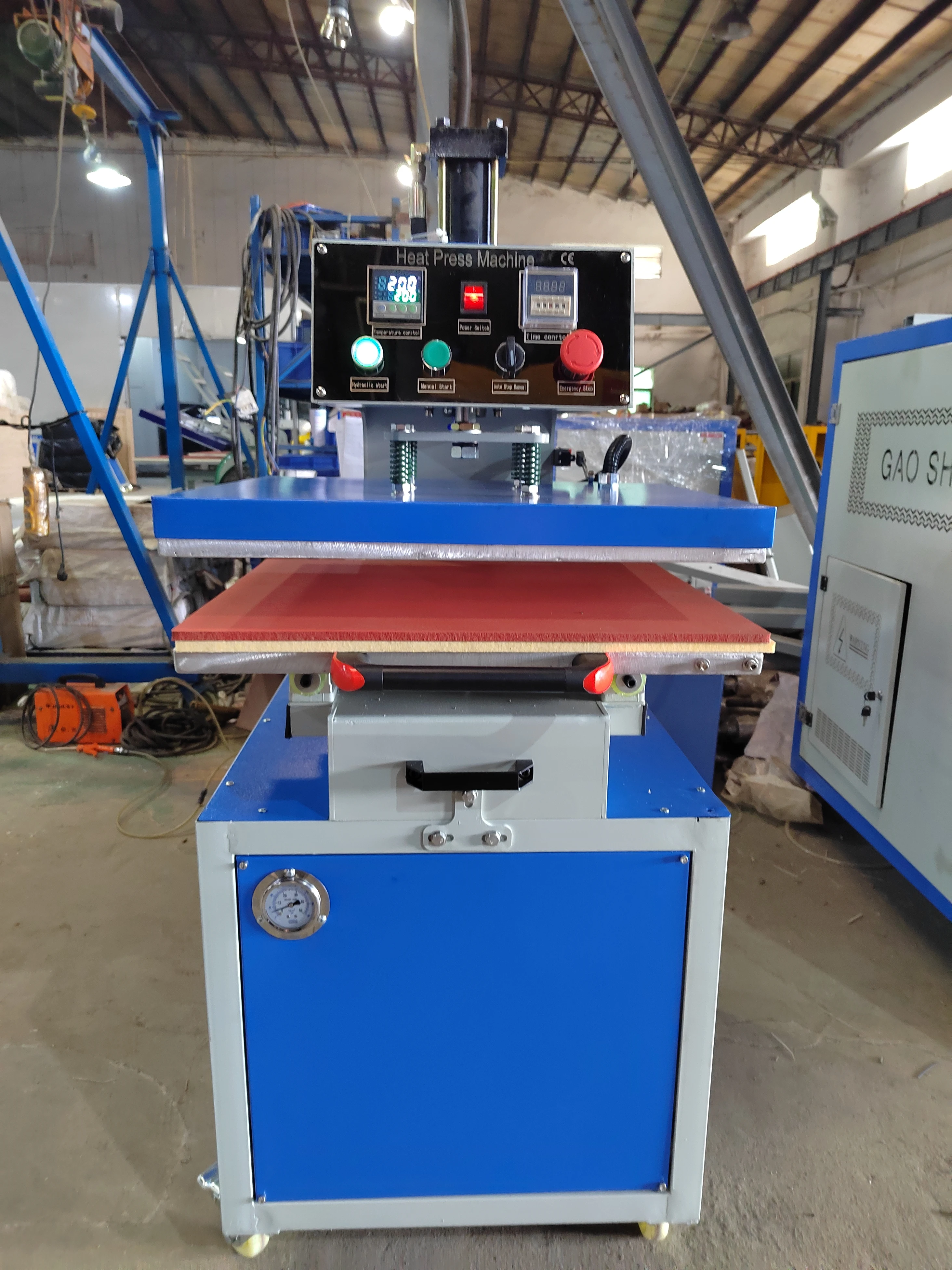Manufacturing Hydraulic Sole Worktable Pull-push Slider Textile Sublimation Blanks Heat Press Machine for Clothing