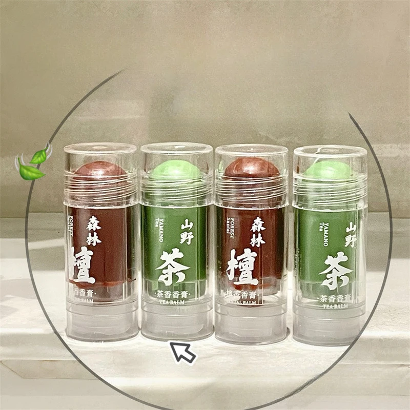 Yamano Tea Fragrance Balm Forest Sandalwood Solid Perfume Ladies Lasting Light Fragrance Fragrances & Deodorants