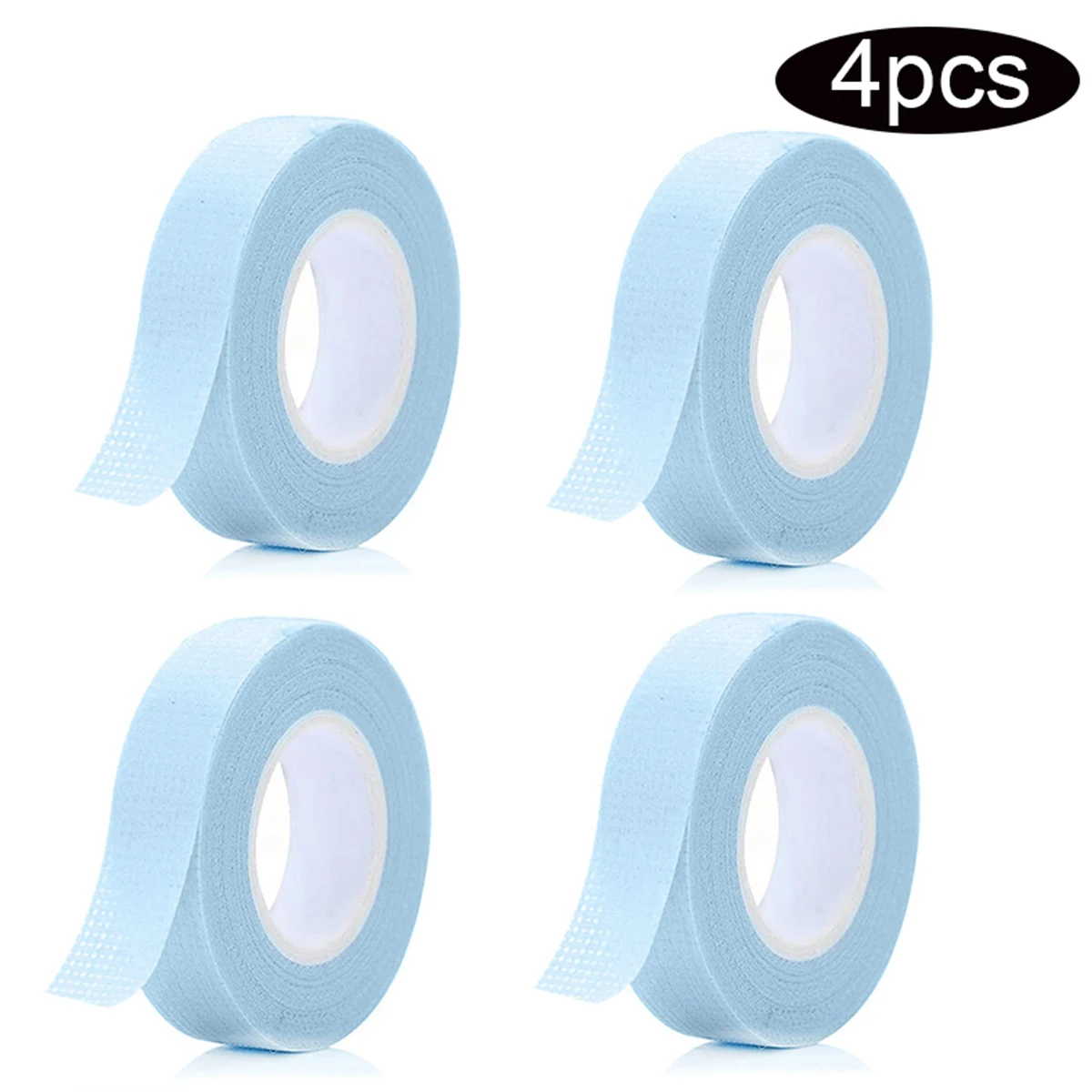 4Pcs/lot Eyelash Extension Tape  Breathable Medical Non-woven Adhesive Tape Eyelash Patch Tapes Cutter Cutting Tool