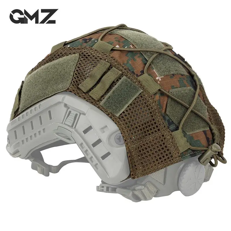 1pc Tactical Sport Helmet Cover Military Combat Helmet Nylon Mesh Cloth ( Does Not Include The Helmet )