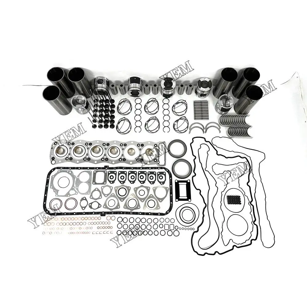 

New Engine Overhaul Rebuild Kit With Gasket Bearing Valve Set For Isuzu 6UZ1 engine spare parts