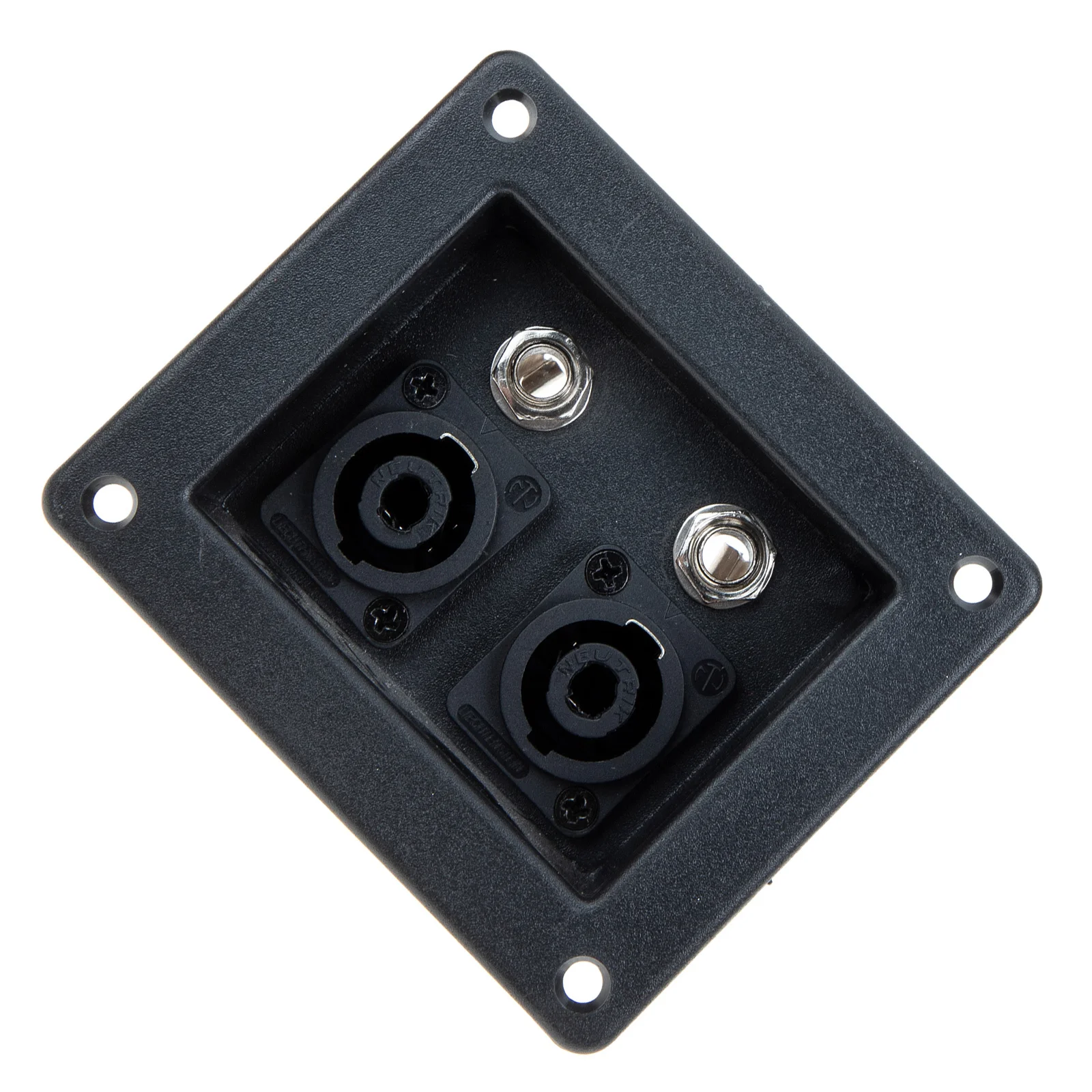 

Stage Speaker Terminal Board Black Plastic Wiring Board For Loudspeaker Subwoofer Box Diy Connector Accessory Electrical
