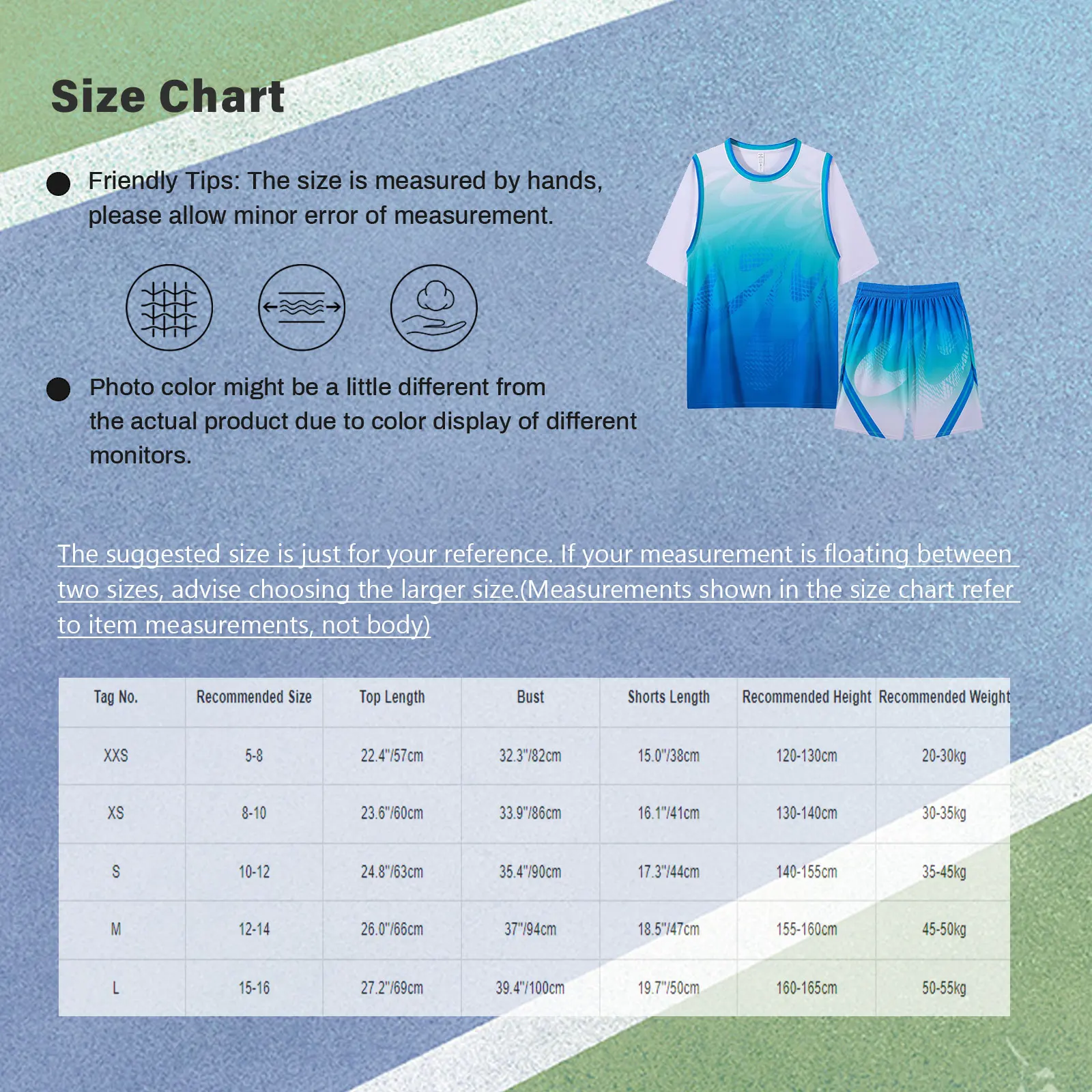 Kids Boys Girls Basketball Football Uniform Team Training 2-piece Sportswear Outfit Short Sleeve Jersey Top with Shorts Suits