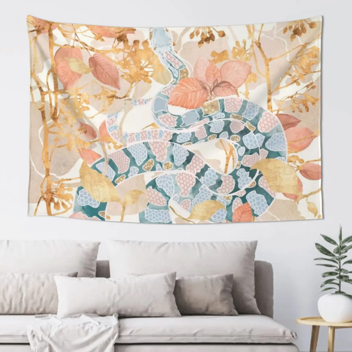 

Coral Spring Garden Tapestry Carpet On The Wall Home Decoration Accessories Bed Room Decoration Wall Hanging Wall Tapestry
