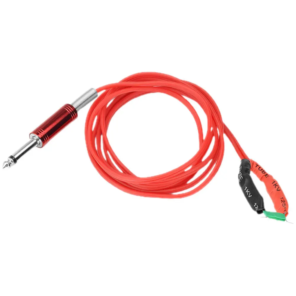 

Tattoo Machine Silicone Hook Line Thickened Dual-Core Wire High Flexibility Bendable Clip Cord Tattoo Supply Stable Voltage