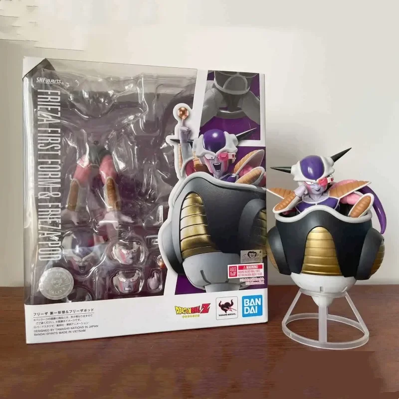 In Stock Original S.h Figuarts Frieza First Form&frieza Pod Dragon Ball Z Anime Figure Pvc Action Toys Cool Collections Gifts