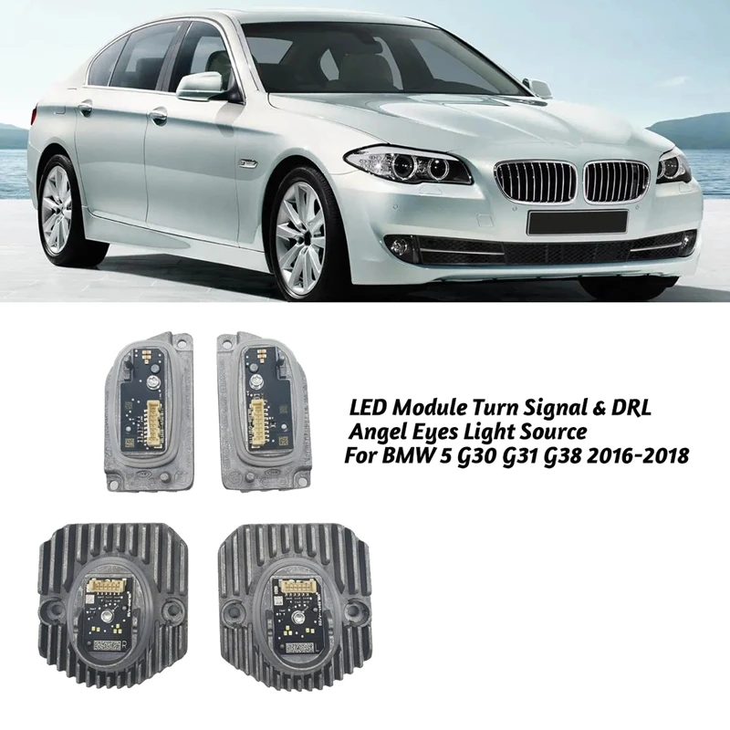 

4 шт., Модуль поворота для BMW 5 G30 G31 G38 16-18 63117214939 7214940 63117214941