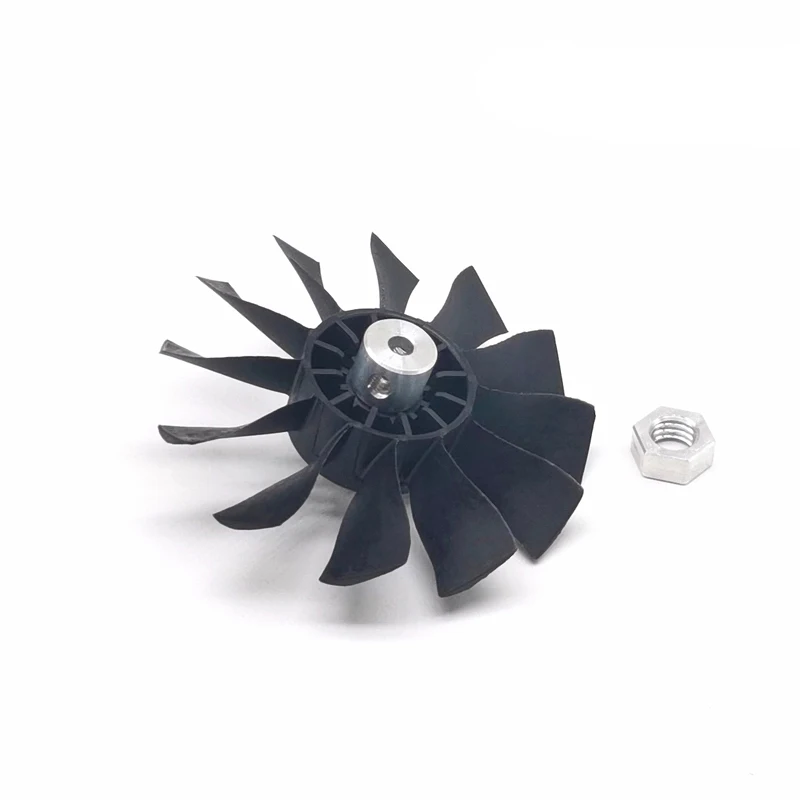 1PCS 50mm 12-Blade EDF Fan Blade CW Propeller Matching 4000~4500KV 4S Brushless Motors Replacement Parts for RC Airplane/Drone