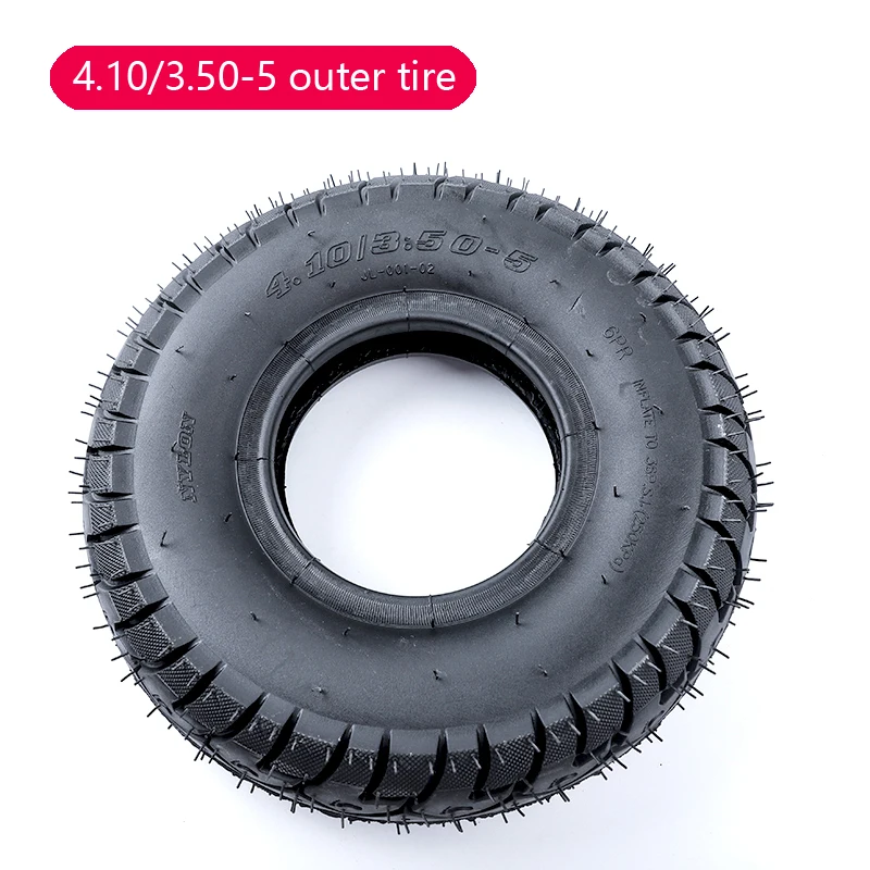 Motorcycle 4.10/3.50-5 Tyre 3.50-5 4.10-5 outer Tires Inner Tubes for 47/49CC Motorcycle Scooters Mini Quad Bikes ATV Karts