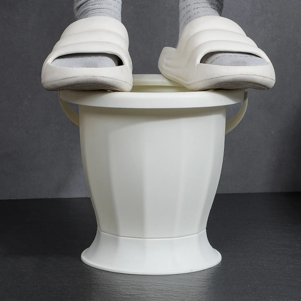 

Adult Urinal Plastic Spittoon Portable Toilet Home Use Lid Clean Reusable Chamber Pot Elderly Children Bedroom Travel Household