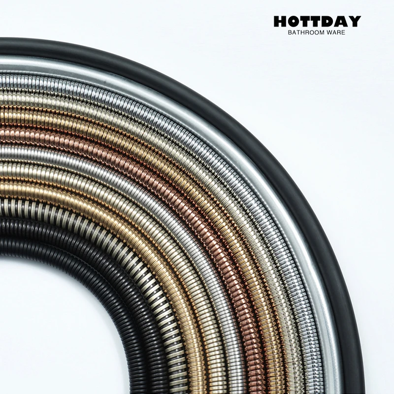 Stainless Steel Flexible Shower Hose Tube Pipe For Bathroom Accessories Shower Tube Hot And Cold Hose