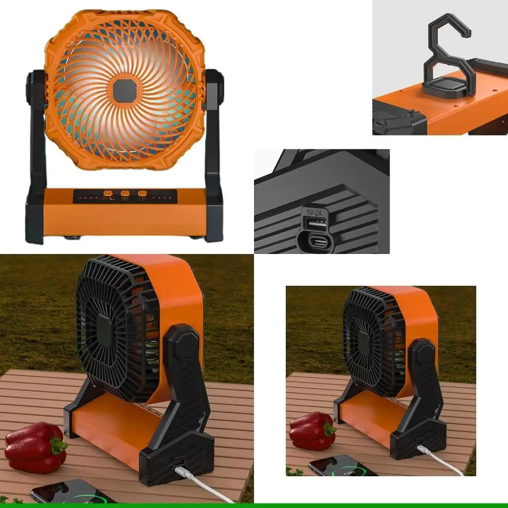 

U55C Подвесной вентилятор со светодиодной лампой для выживания в чрезвычайных ситуациях в палатке для кемпинга