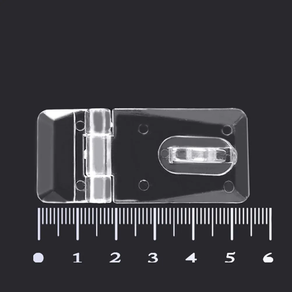 

12 комплектов прозрачных защелок-замков для шкатулок для украшений, маленькие декоративные замки-петли, сменные аксессуары для шкафов и шкатулок