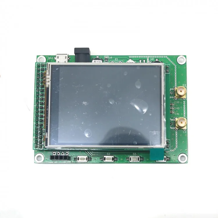 For 35M to 4.4G + STM32 TFT Touch For LCD ADF4351 RF Sweep Signal Source Generator Board